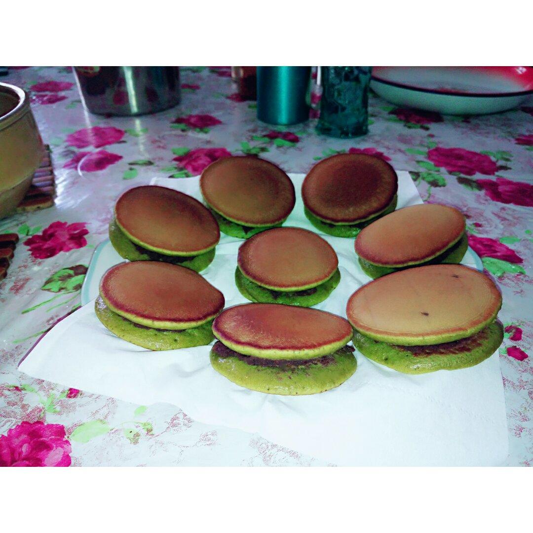 抹茶蜜豆铜锣烧