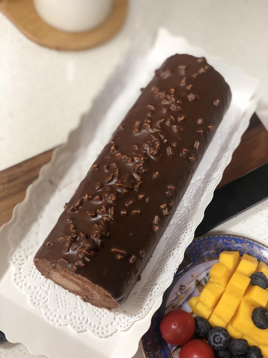 浓郁巧克力味的梦龙卷