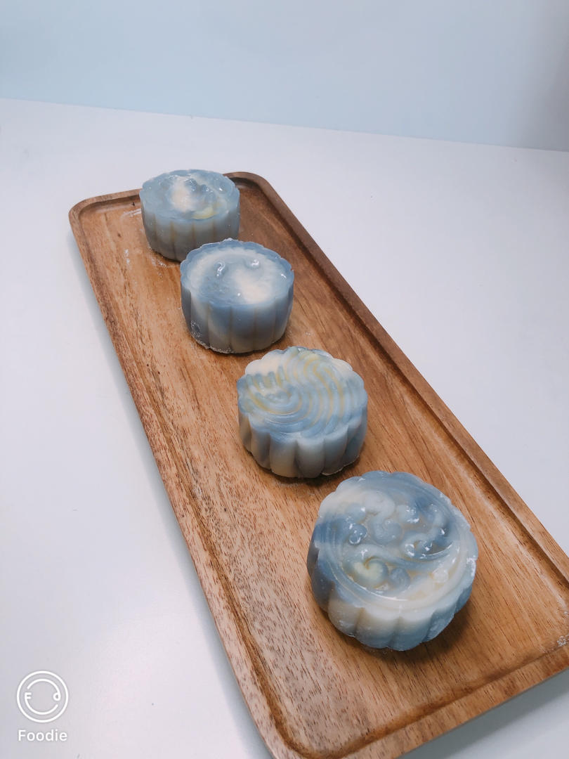 美善品青花瓷冰皮月饼