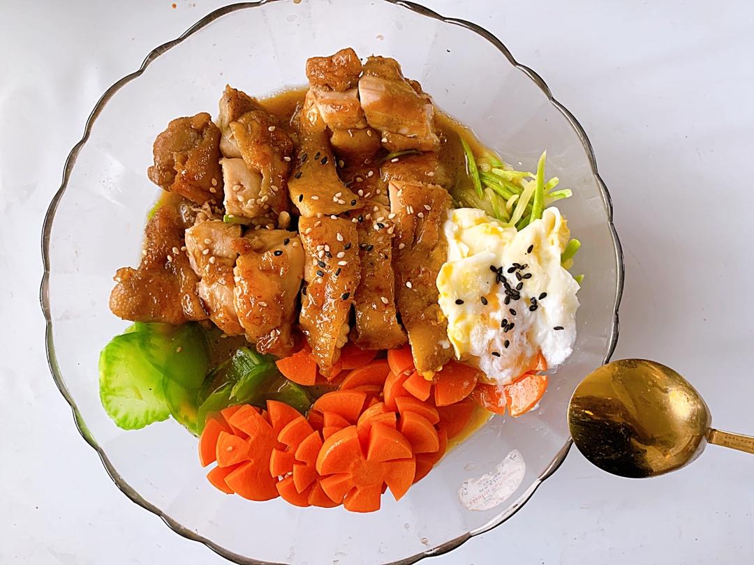 日式照烧鸡排饭