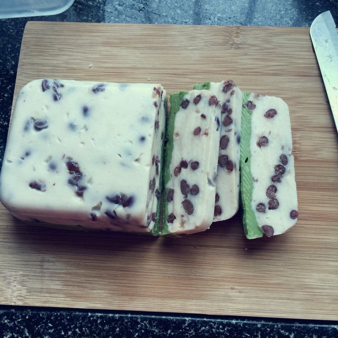港式甜品—红豆椰汁糕