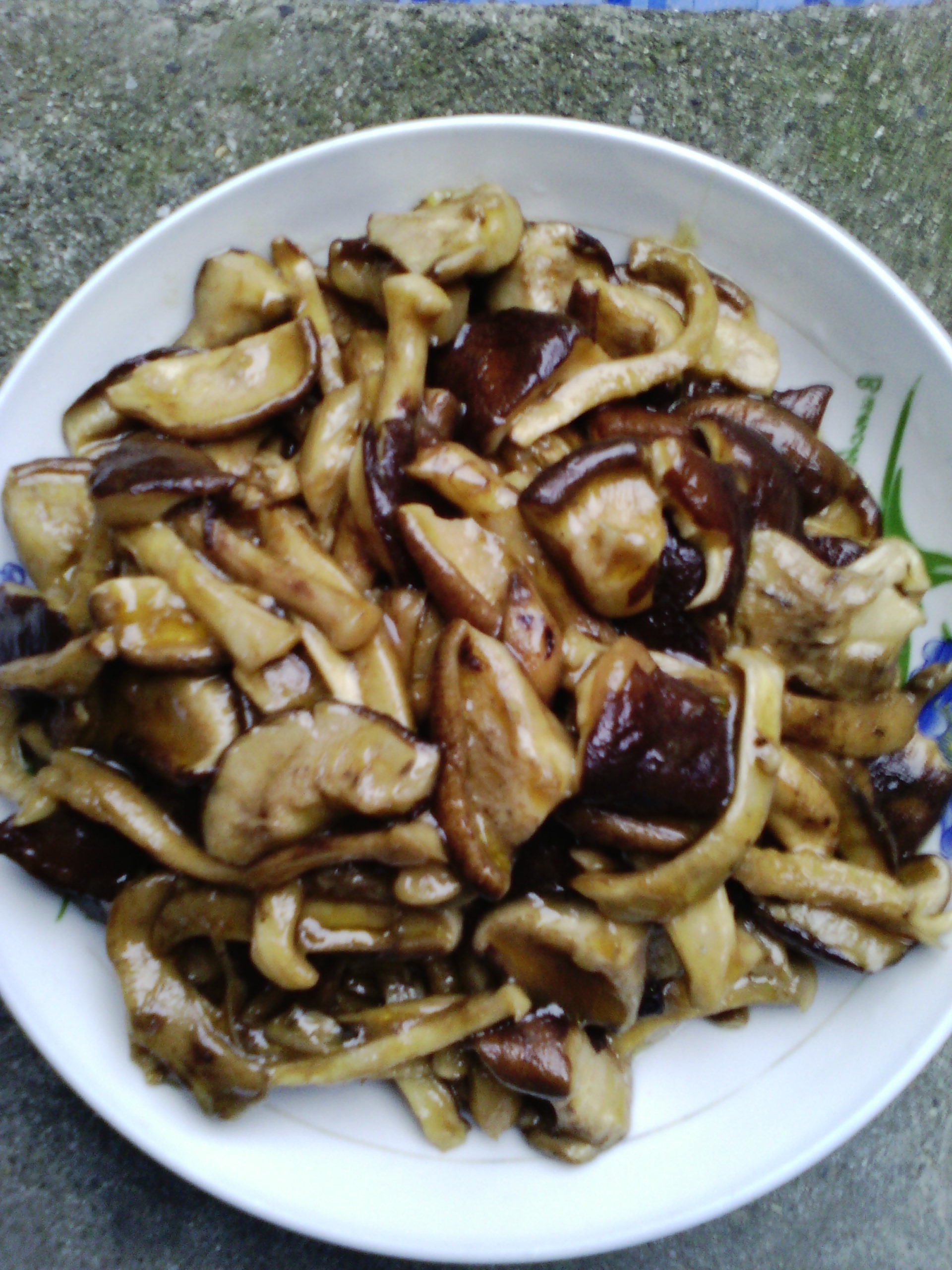 素炒香菇