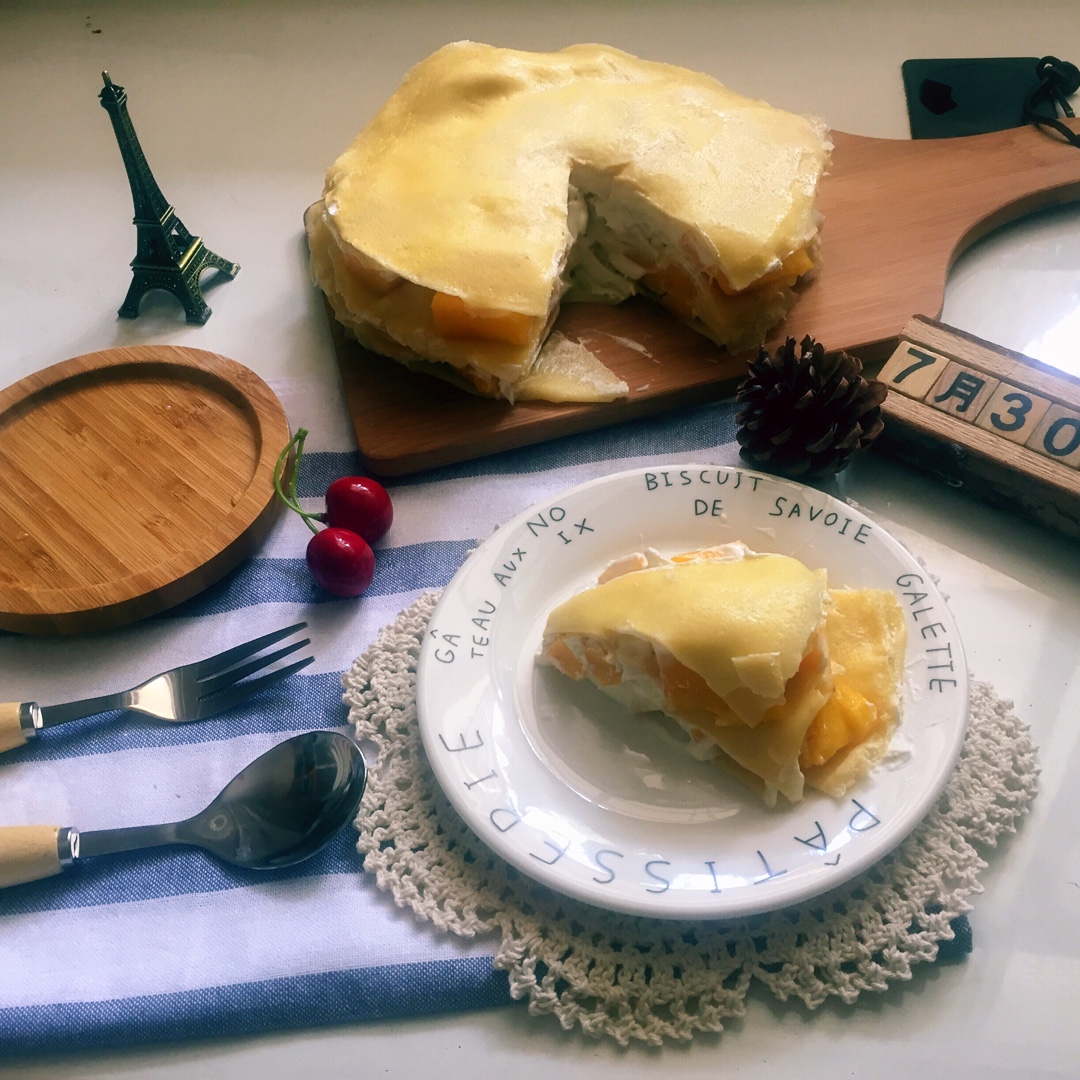 《Tinrry下午茶》教你做芒果班戟和芒果千层饼