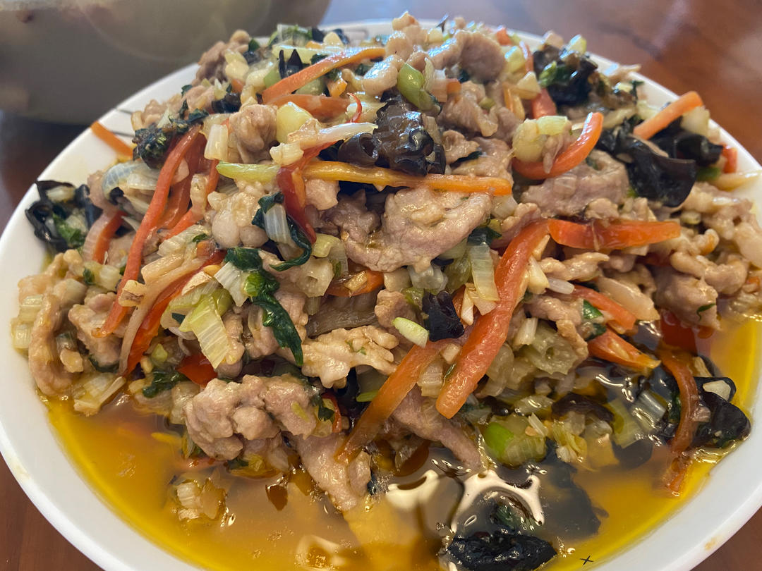 正宗下饭菜！家常鱼香肉丝