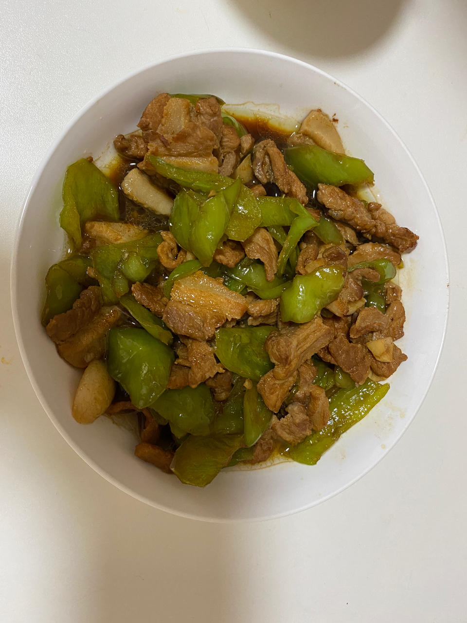 农家小炒肉【记忆中勾魂的油汤】