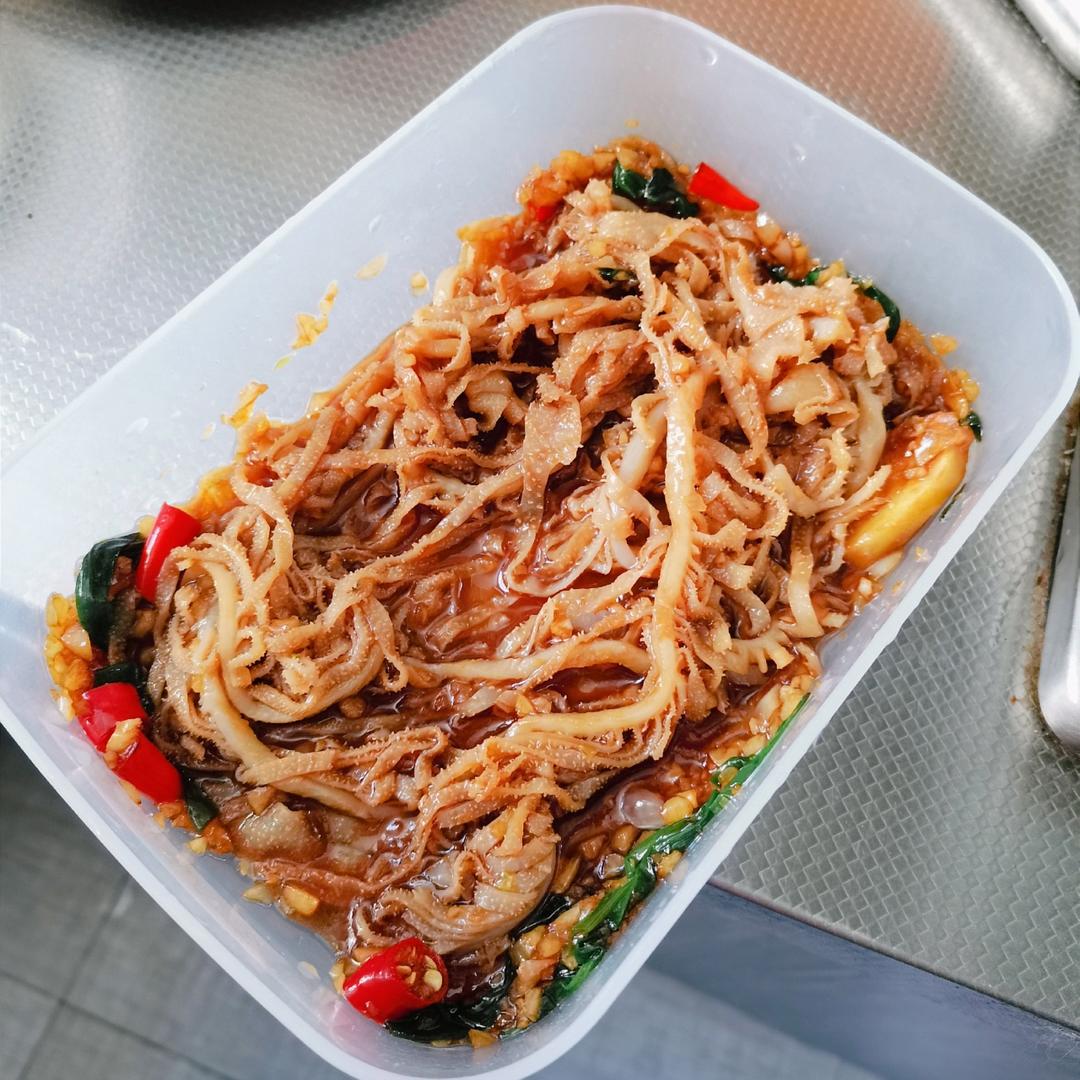 凉拌牛百叶 炝毛肚