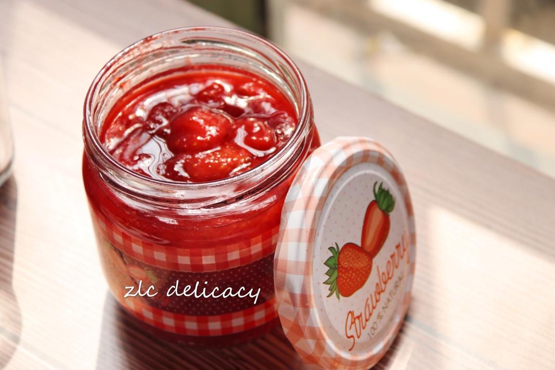 自制无添加草莓酱