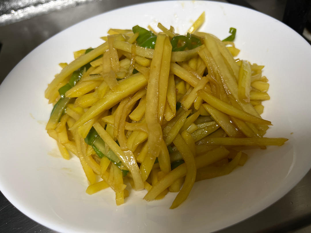 青椒土豆丝