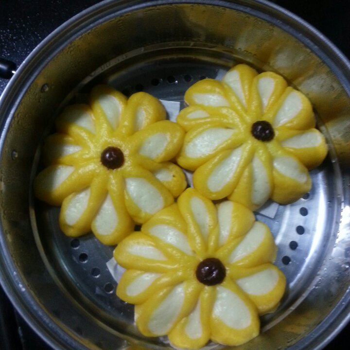 南瓜花样馒头