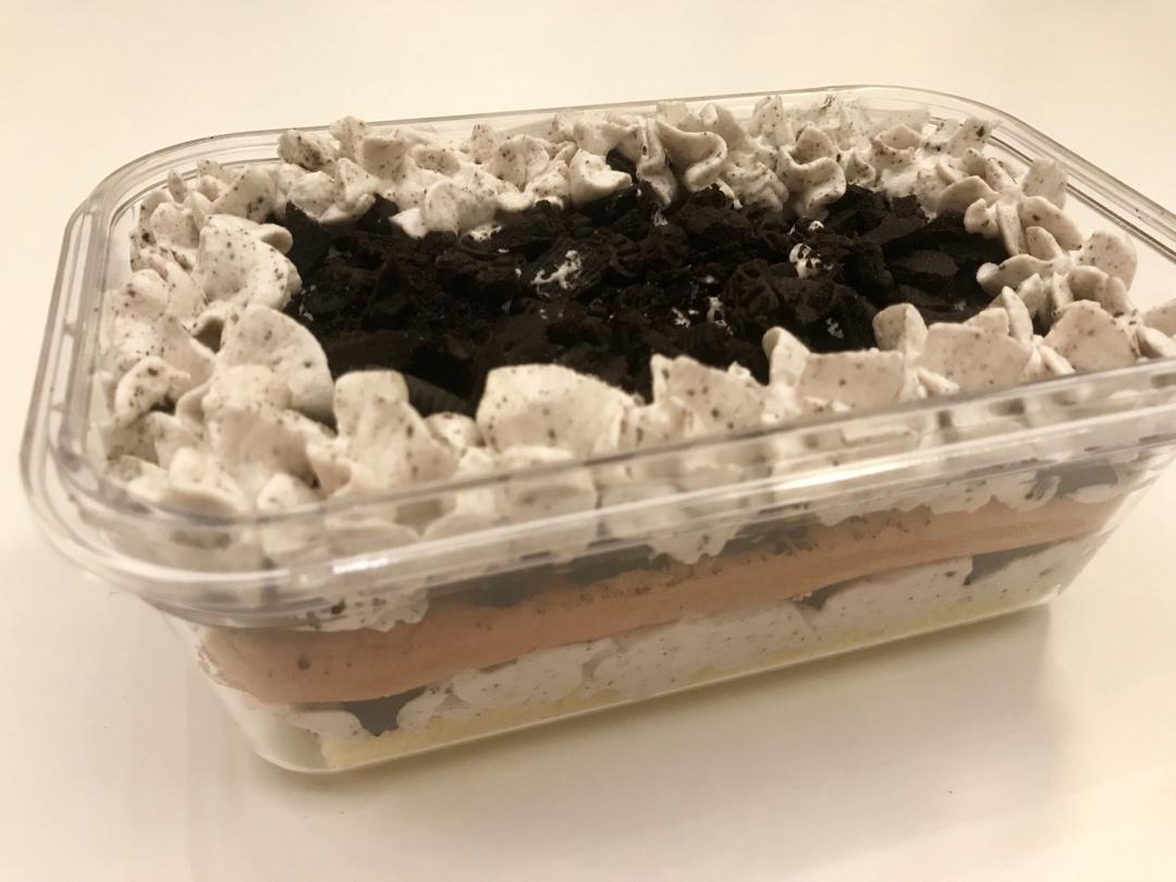 好吃到流泪的奥利奥咸奶油盒子蛋糕