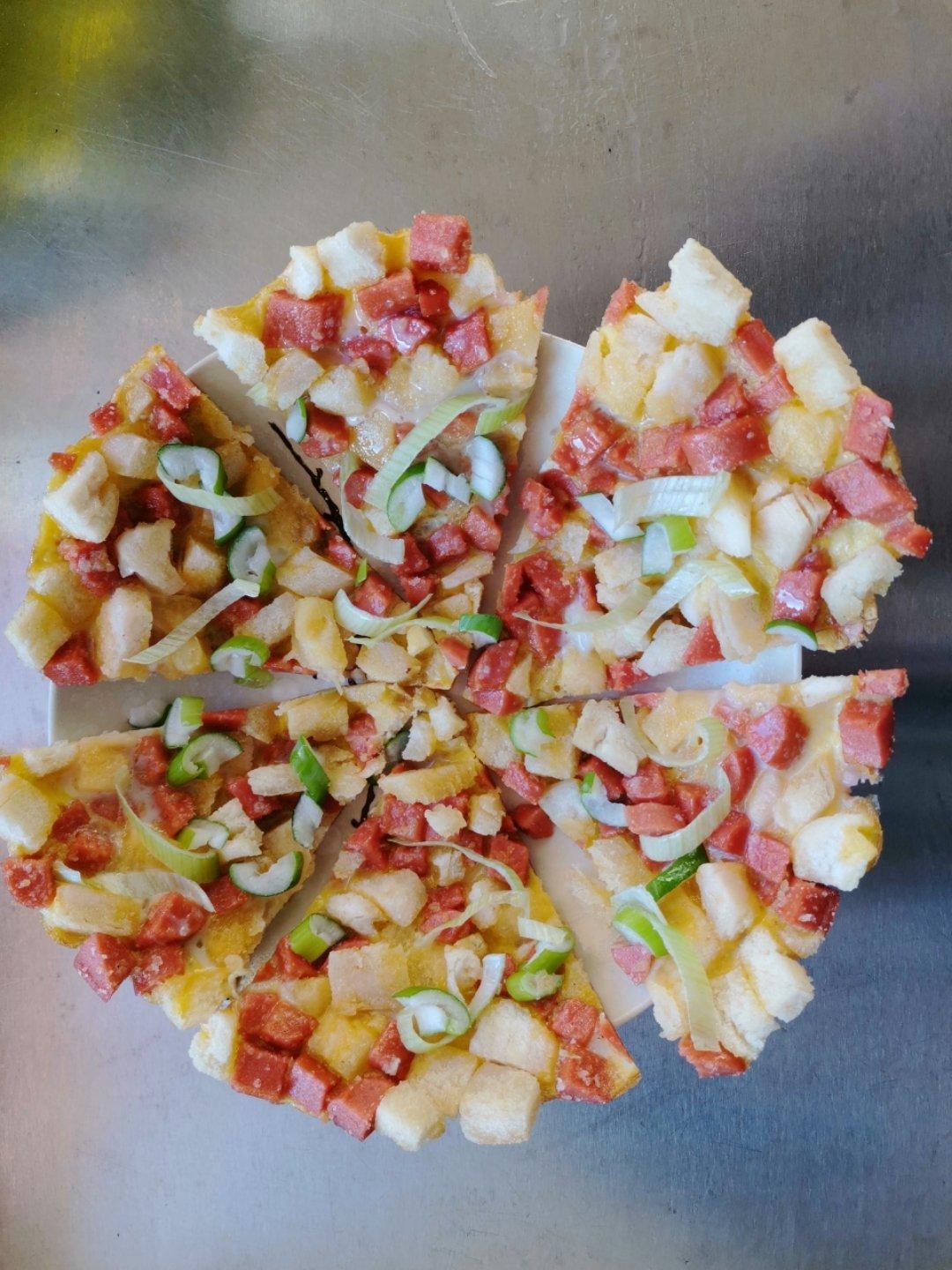 快手馒头伪披萨