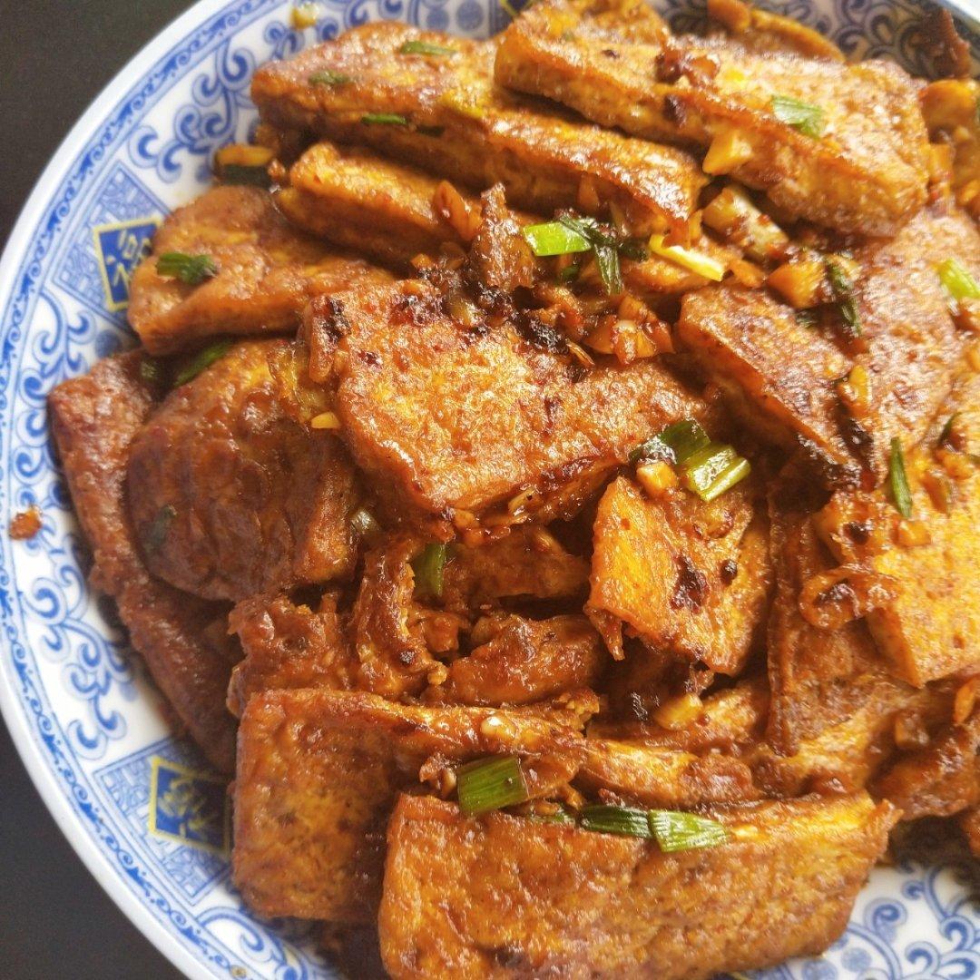 蚝油嫩豆腐