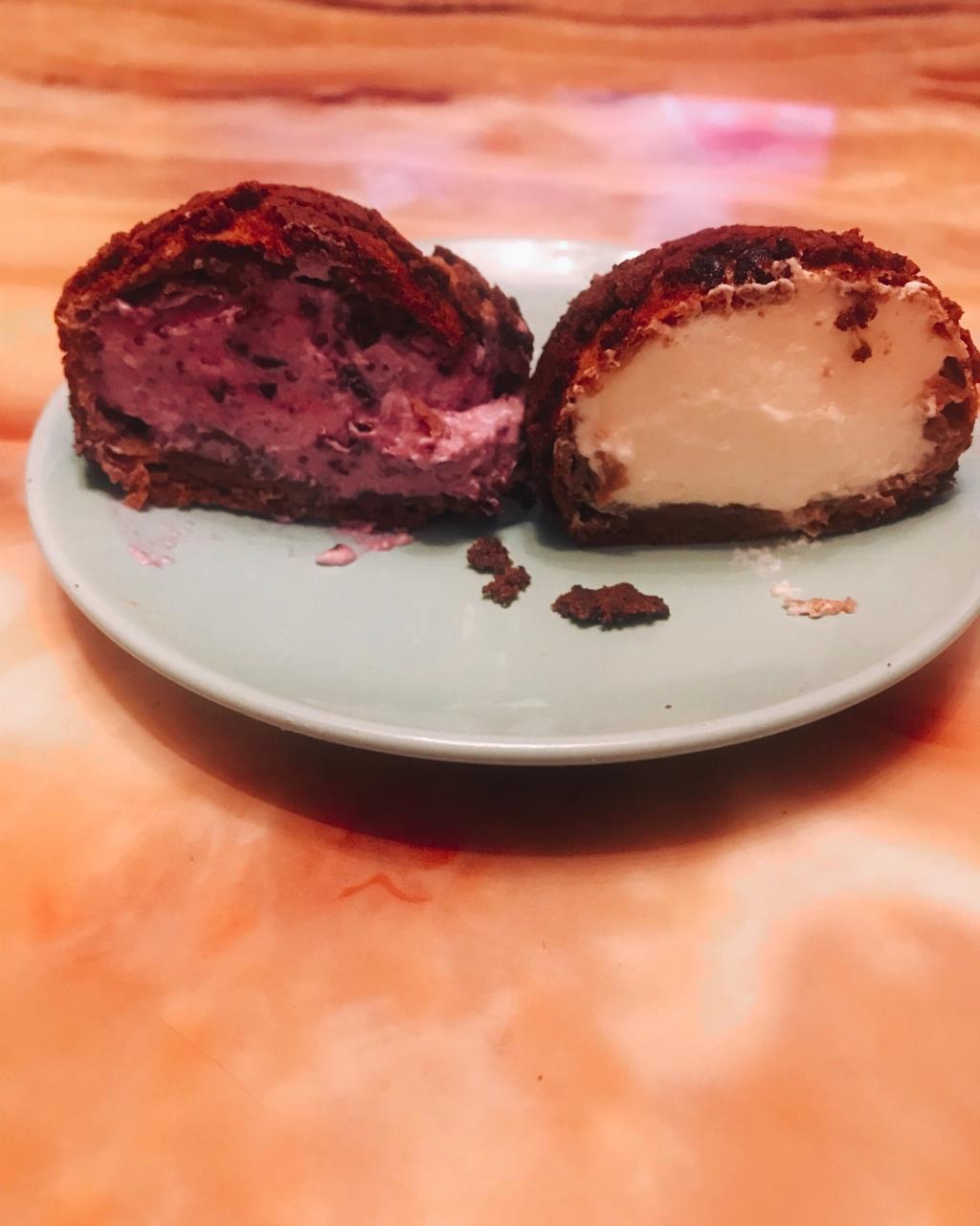 巧克力酥皮泡芙