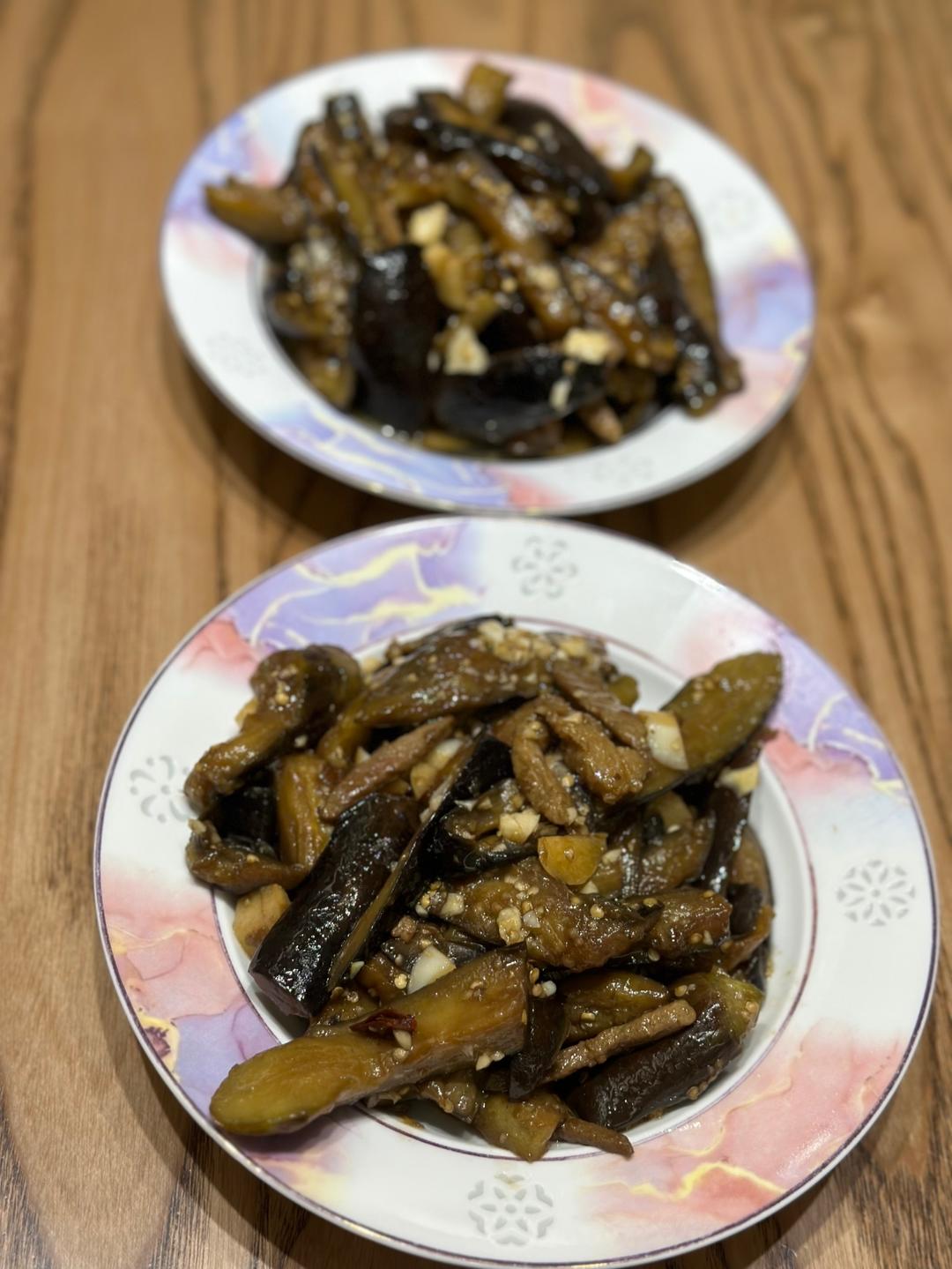 老丁的私房菜-油焖茄子