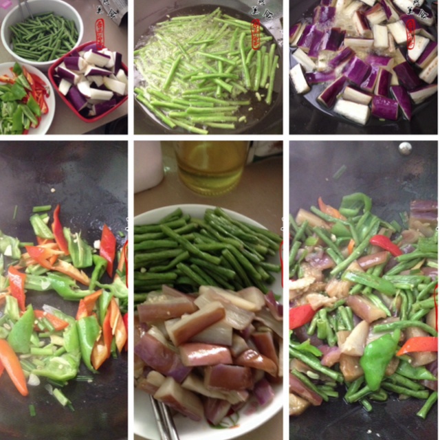 茄子豆角
