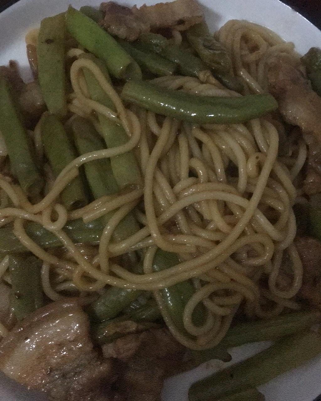 豆角焖面