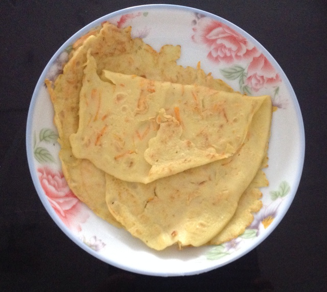 胡萝卜煎饼