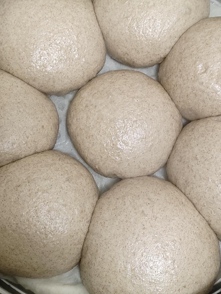 100%全麦呛面馒头