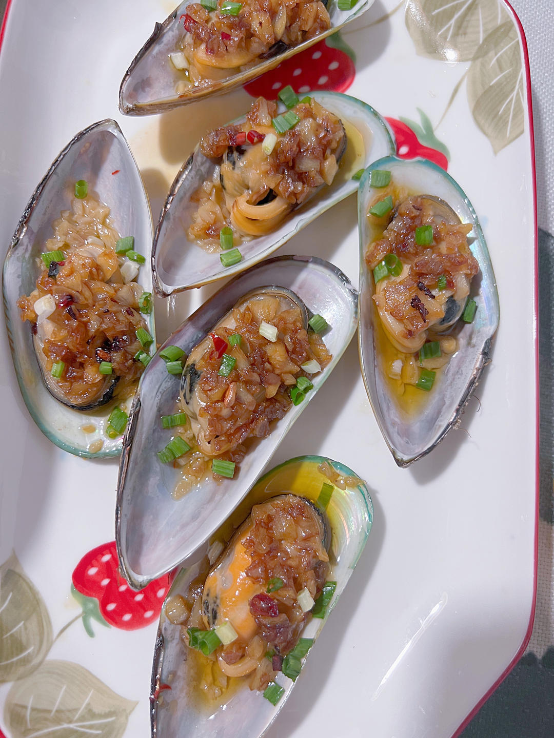 【山姆厨房】蒜蓉蒸青口贝