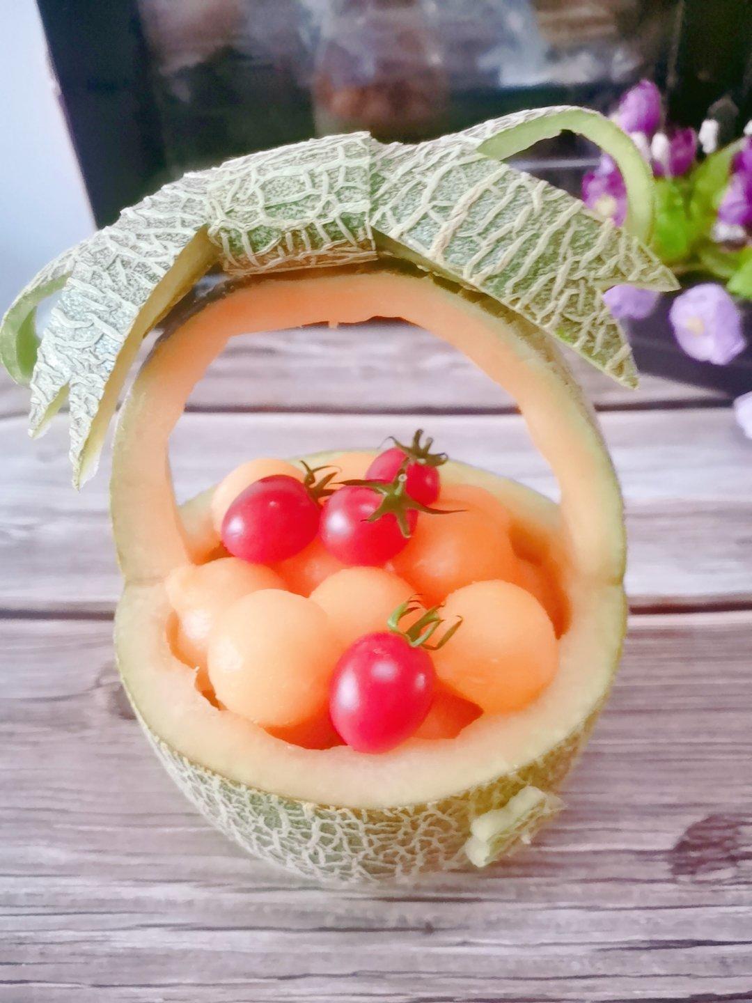 果蔬拼盘–餐盘画