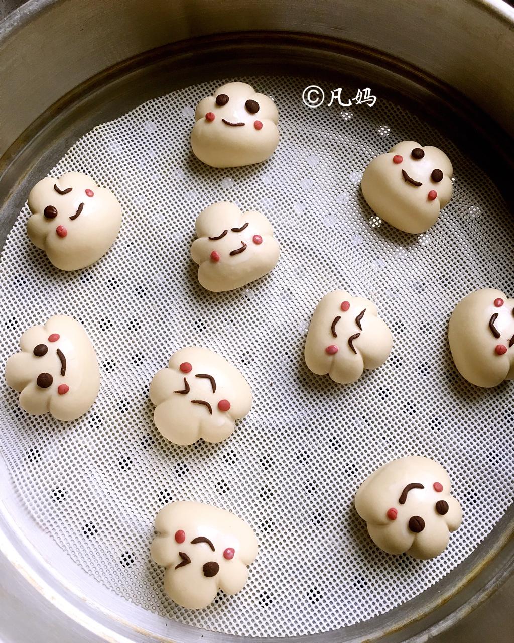 《Tinrry+》美姬老师教你做可爱云朵造型馒头