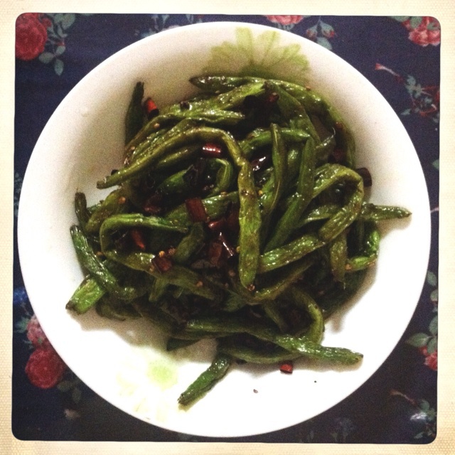 素版干煸芸豆
