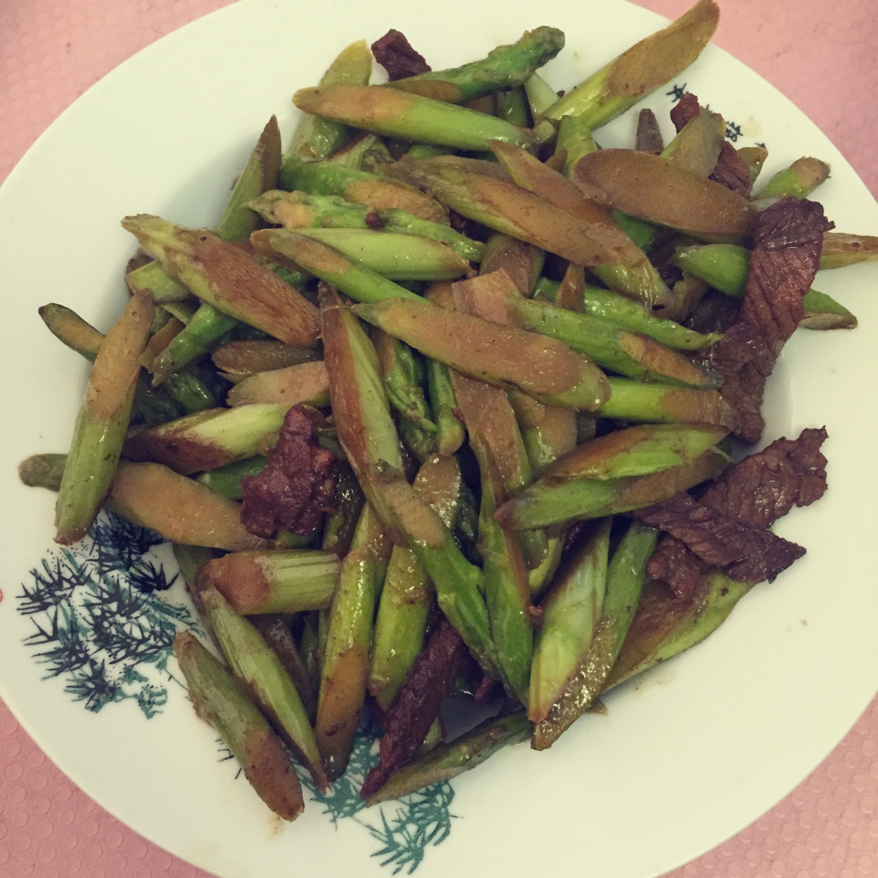 芦笋炒肉
