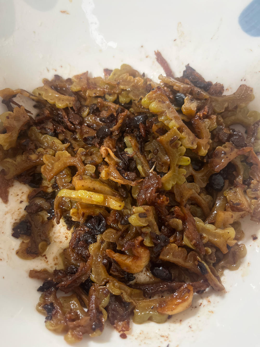 广东经典下饭菜‼️豆豉鲮鱼炒苦瓜