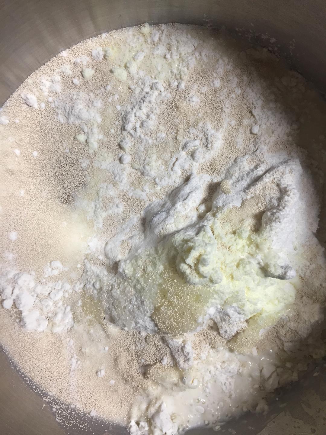 纯奶手撕吐司的做法 步骤1