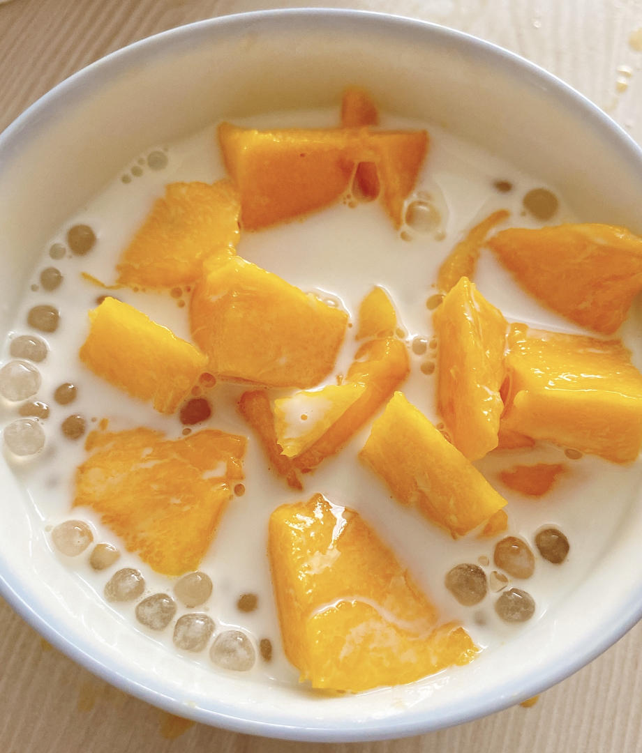 超人鑫呀做的芒果西米露