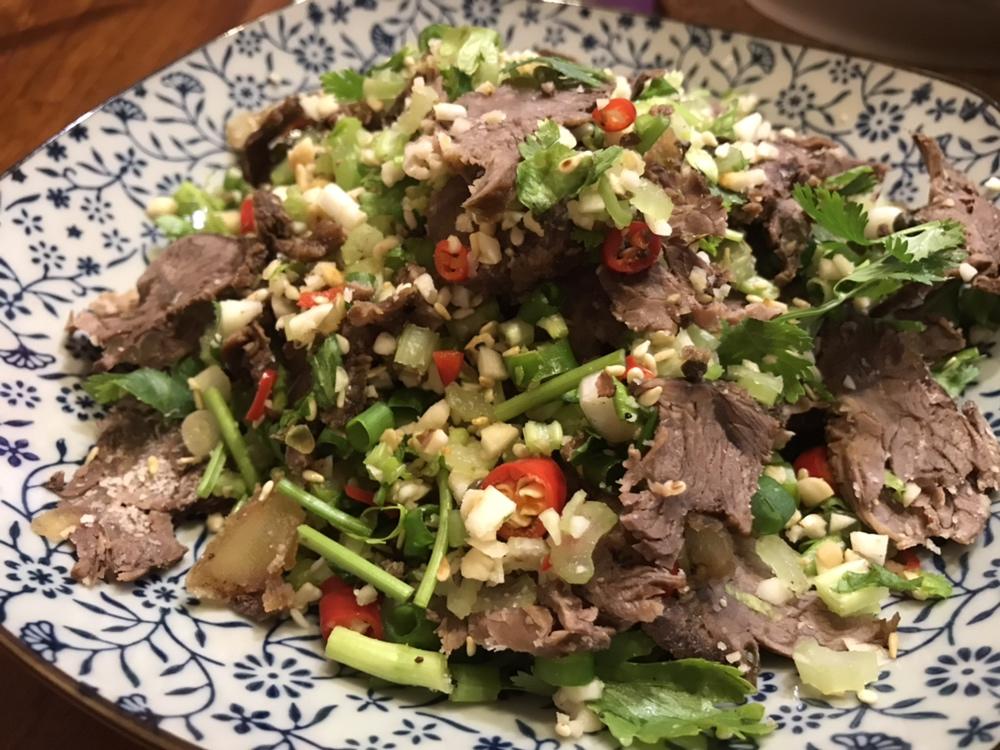 干拌牛肉｜美食台