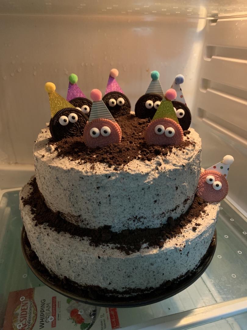 奥利奥简约蛋糕 6寸加高