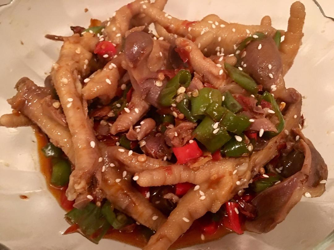 72辣做的双椒麻辣鸡爪