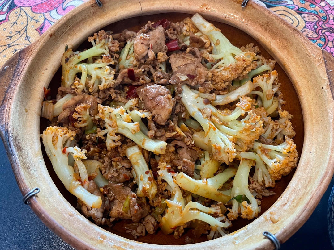 干锅花菜做起来呀