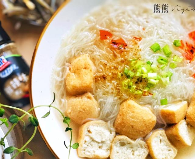 一道上海早点～ 豆腐泡粉丝汤的做法