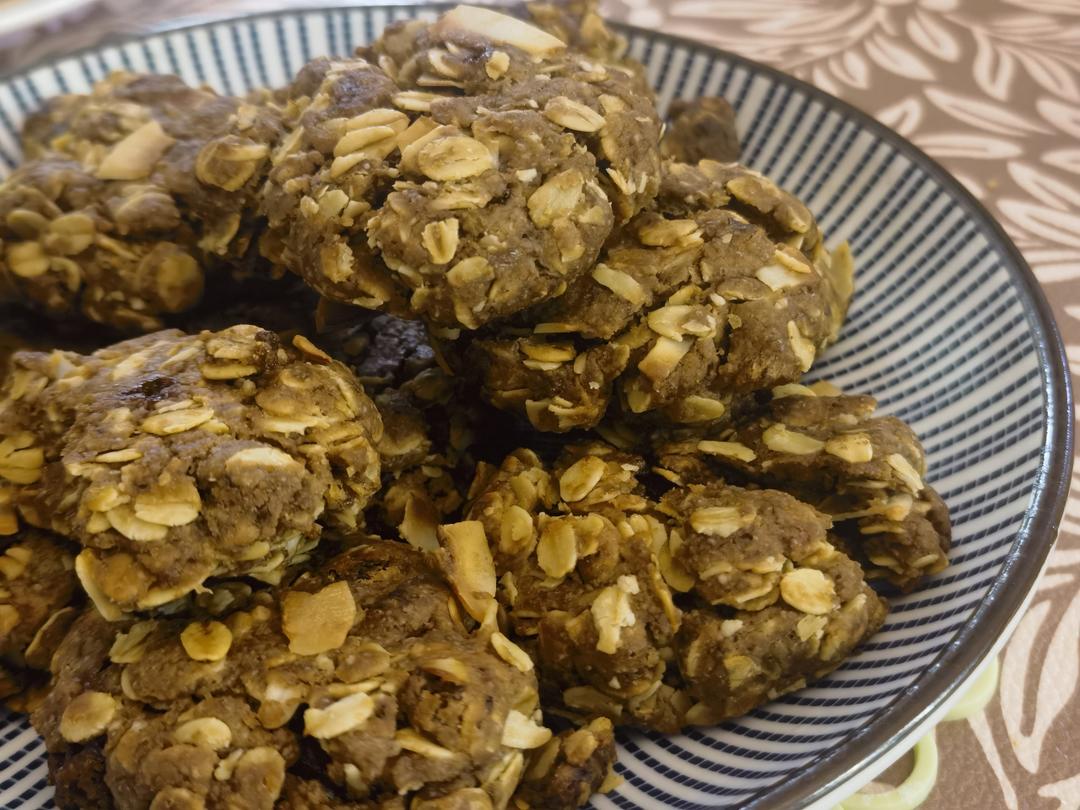 肉桂燕麦饼干（素）