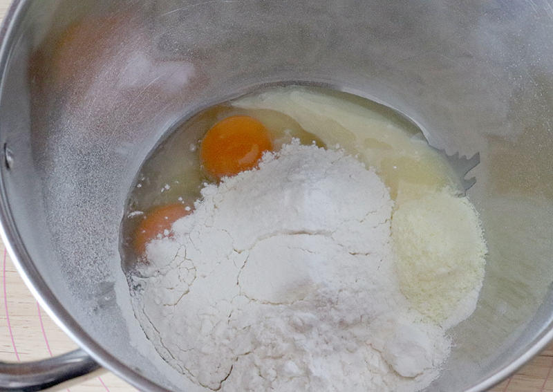 纯奶手撕吐司的做法 步骤1