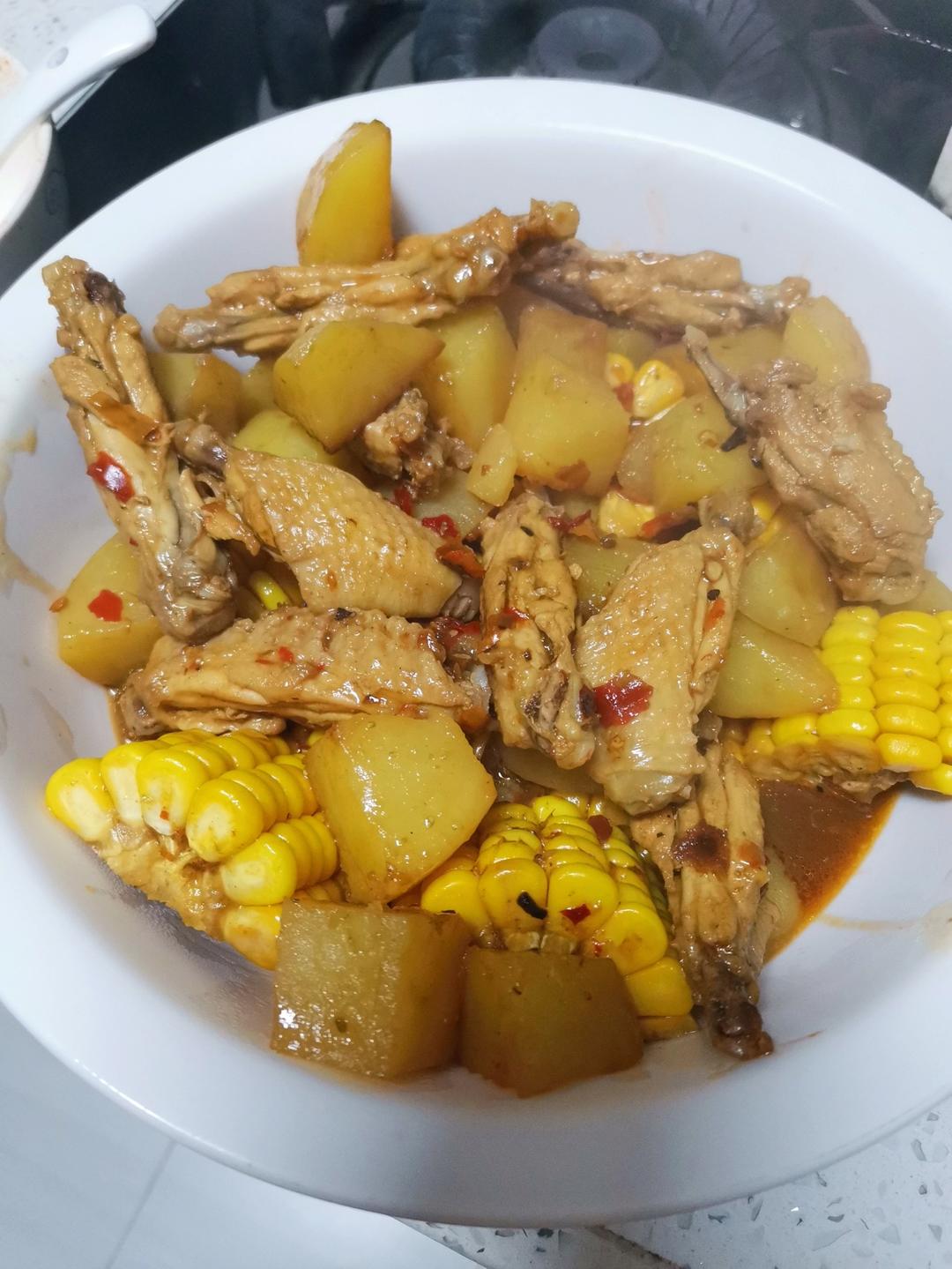 浓香鸡翅煲