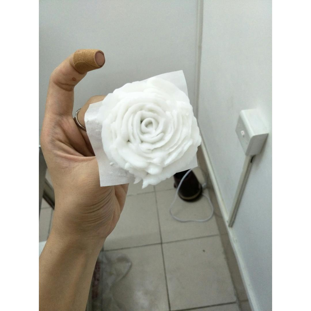 sp蛋糕油练习裱花