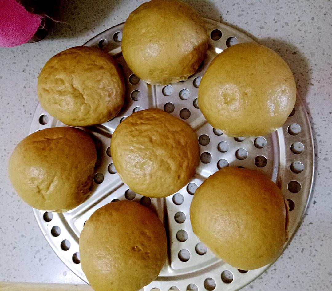 有着面包口感的红糖馒头（一次发酵）