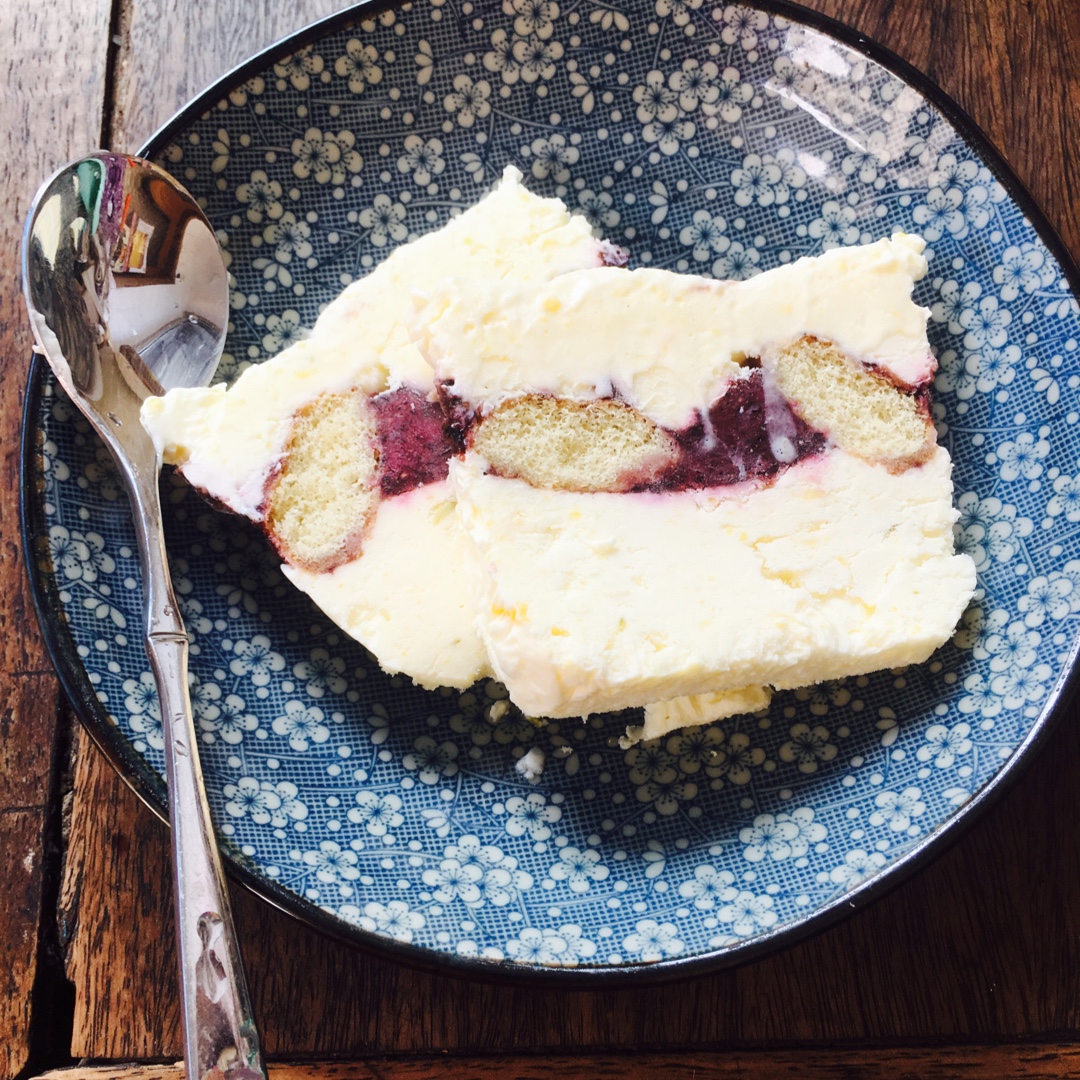 柠檬蓝莓冰淇淋蛋糕Semifreddo