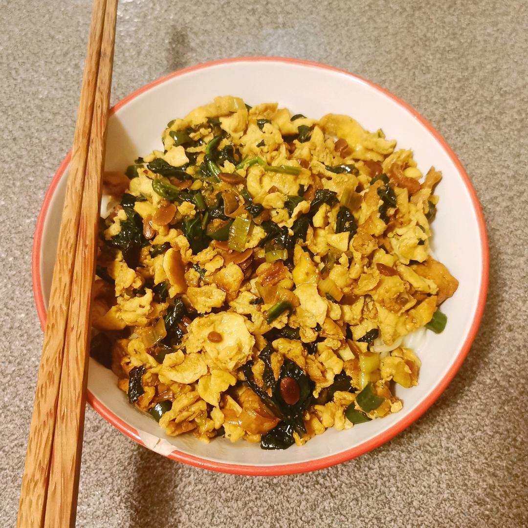 “东北yyds鸡蛋酱”太费米饭了！3步搞定超简单！