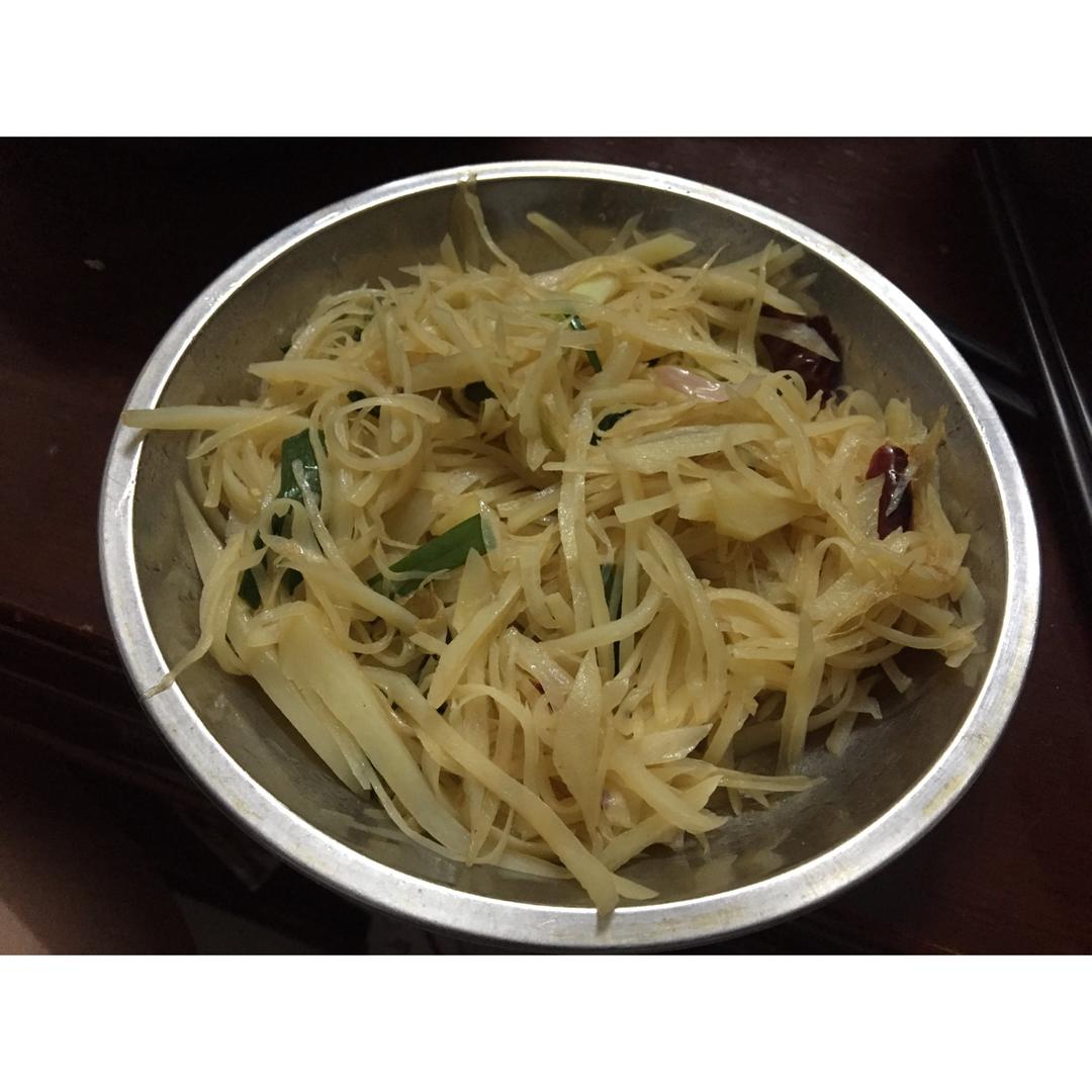 醋溜土豆丝
