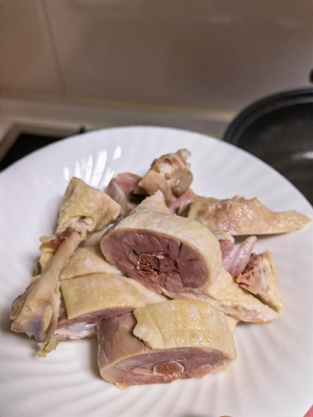 首次成功的盐水鸭腿