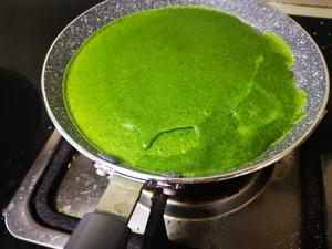 一枚翠绿清冷的抹茶千层的做法 步骤5