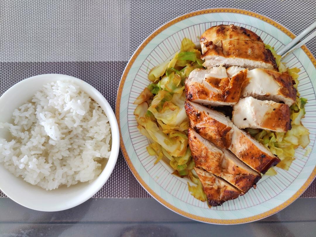 空气炸锅烤鸡胸