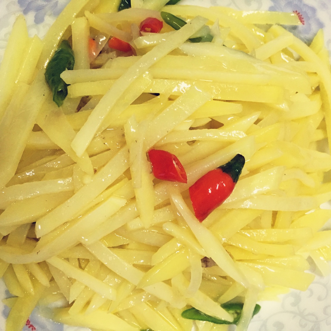 醋溜土豆丝