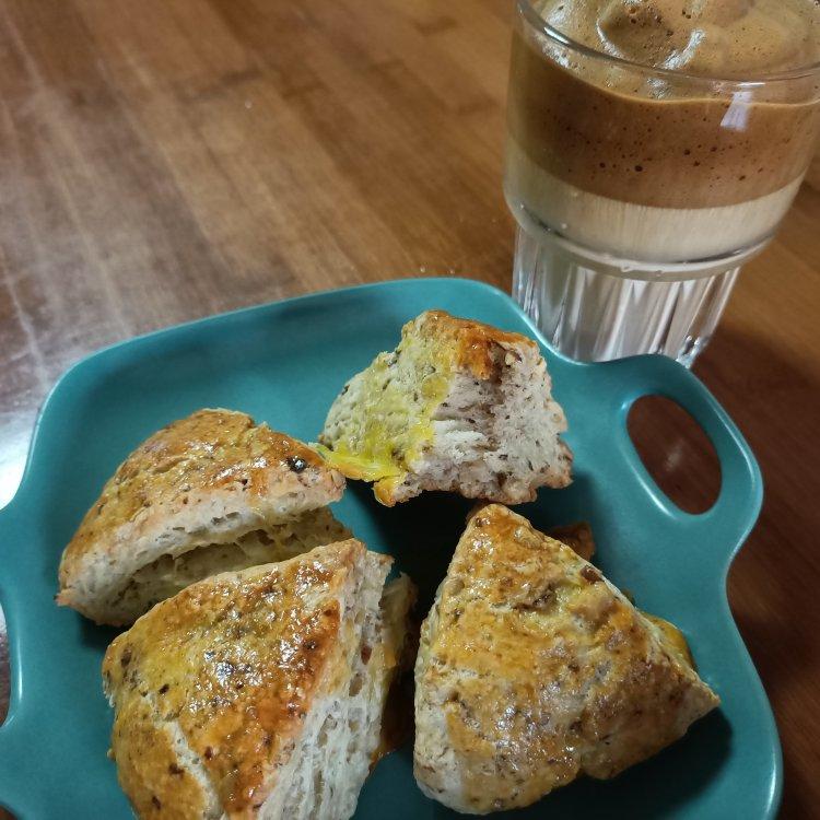 日式核桃司康--目前做过最好吃的方子