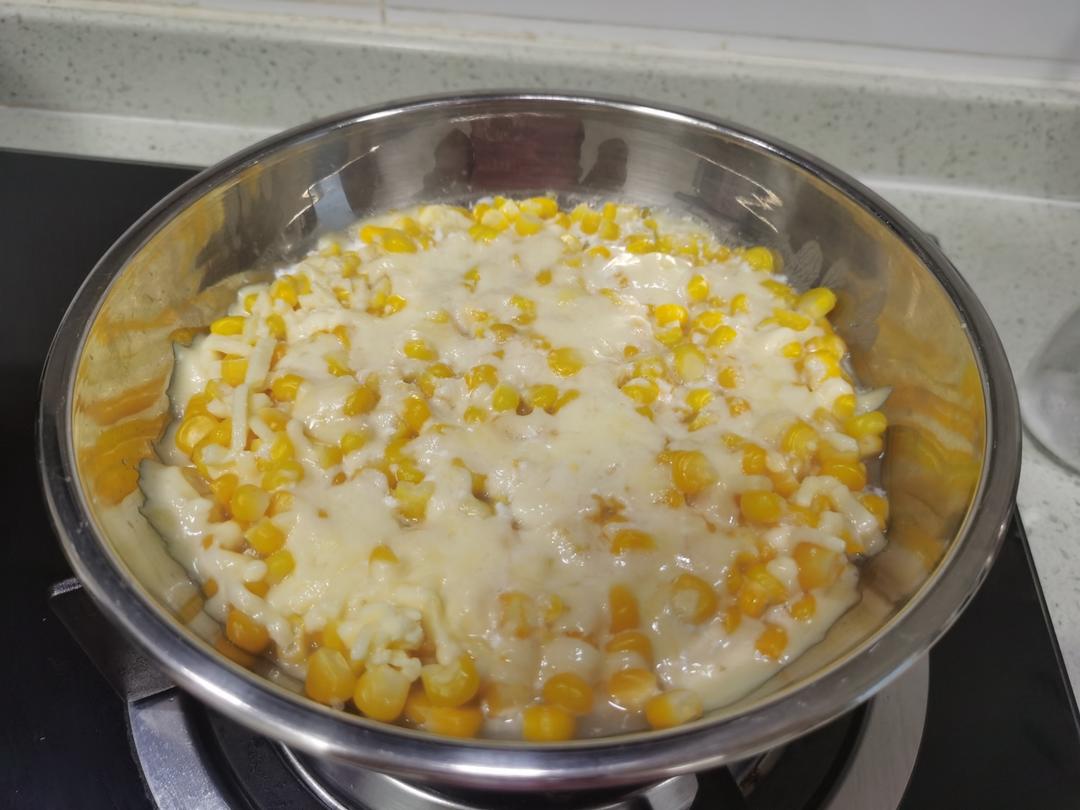 超拉丝‼️零失败‼️奶香芝士焗玉米粒