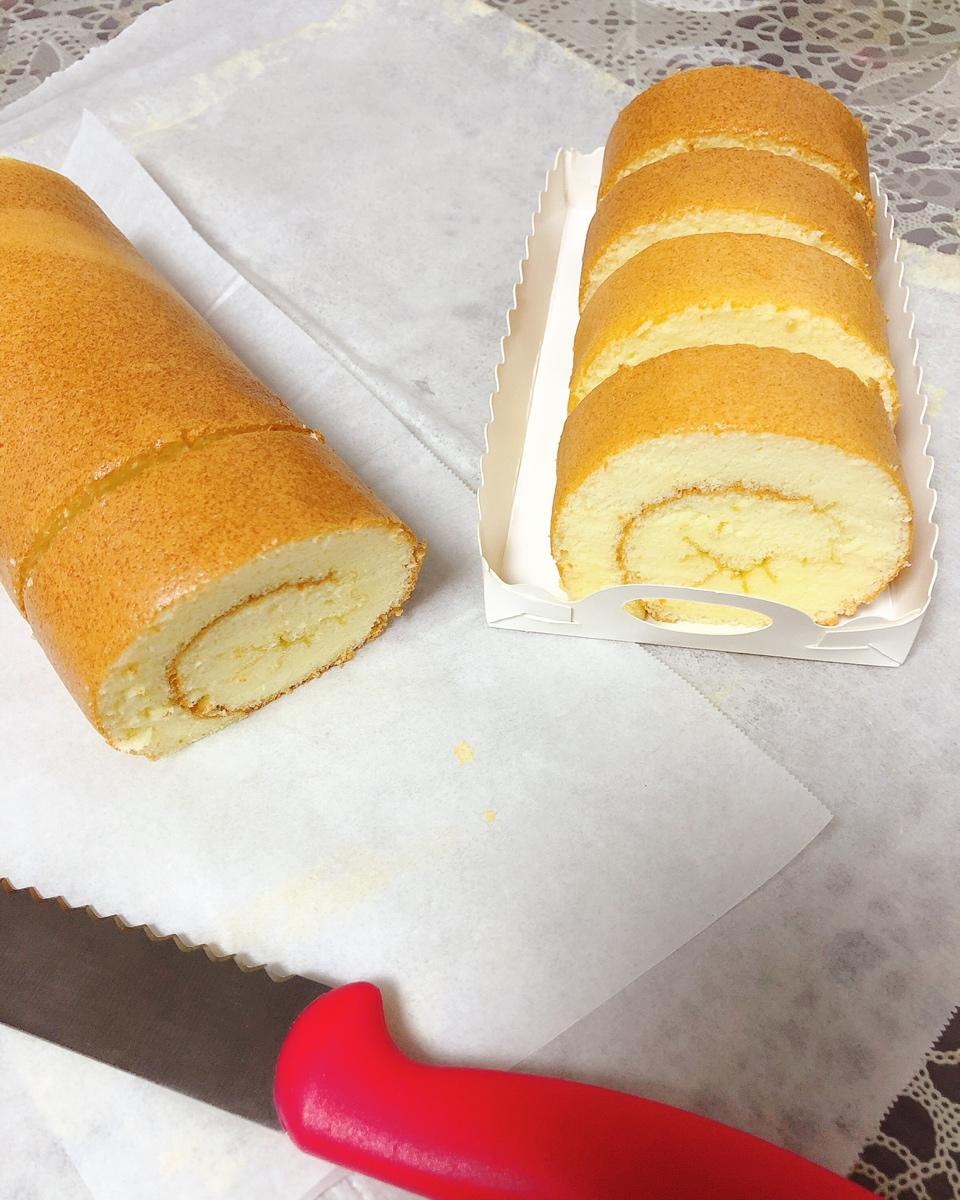 原味蛋糕卷